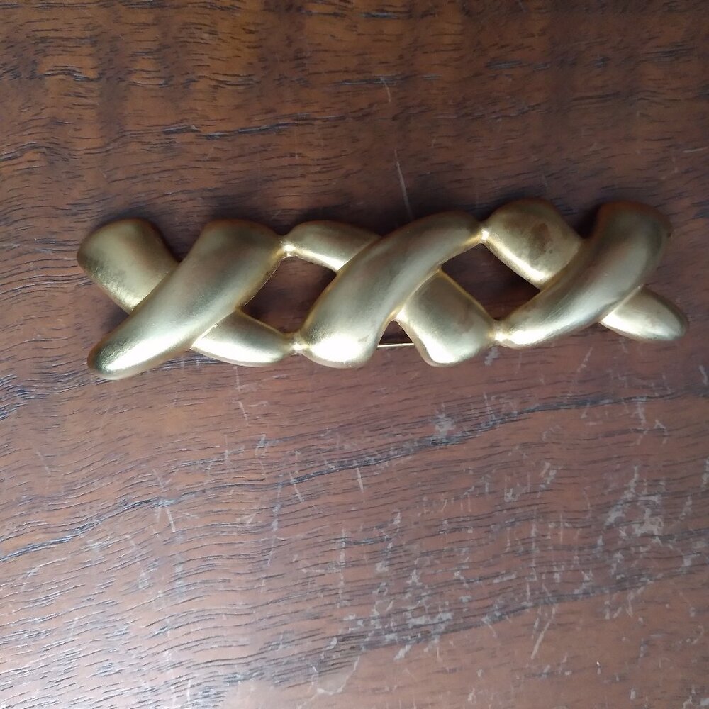 Gold - tone XXX Brooch - vintage